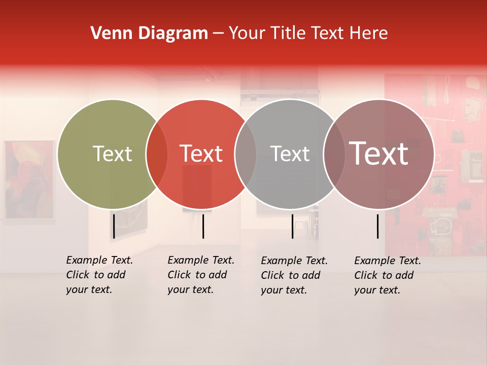 Pictures Gallery Painting Gallery Show Case PowerPoint Template