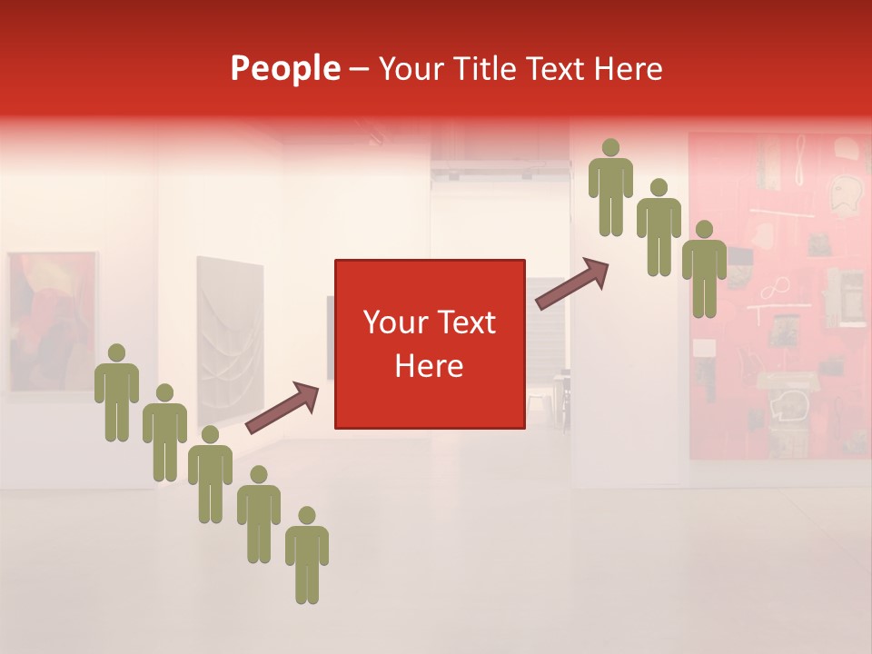 Pictures Gallery Painting Gallery Show Case PowerPoint Template