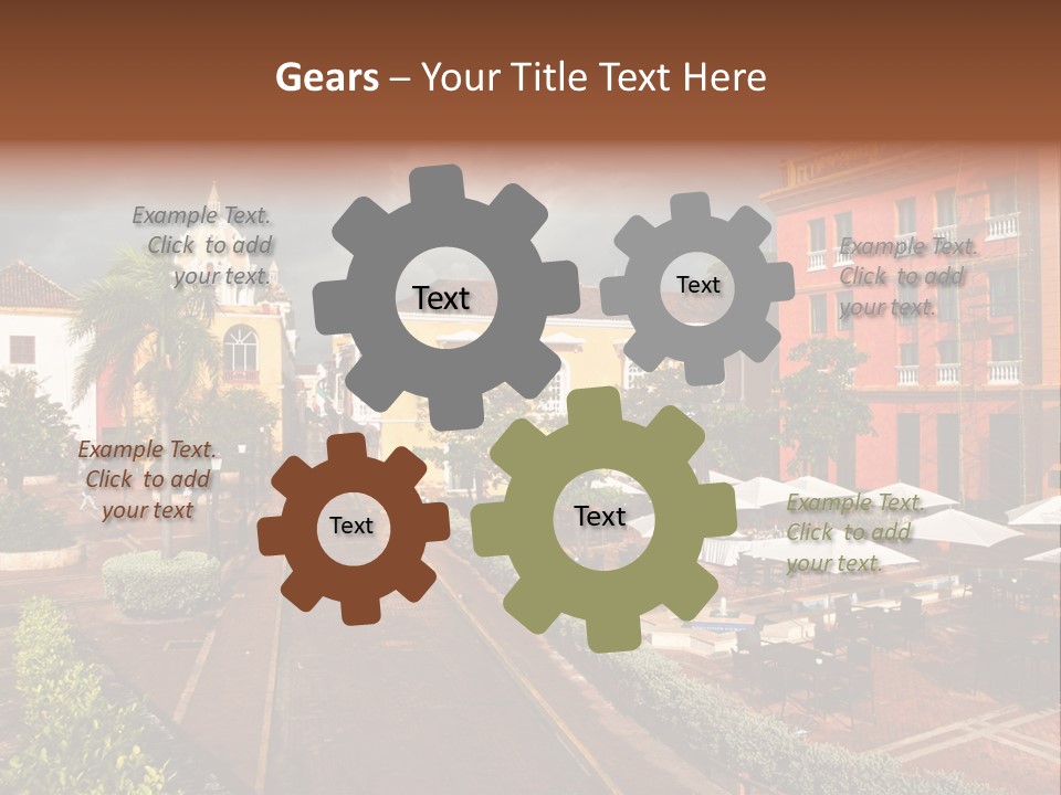 History Colombia Nature PowerPoint Template