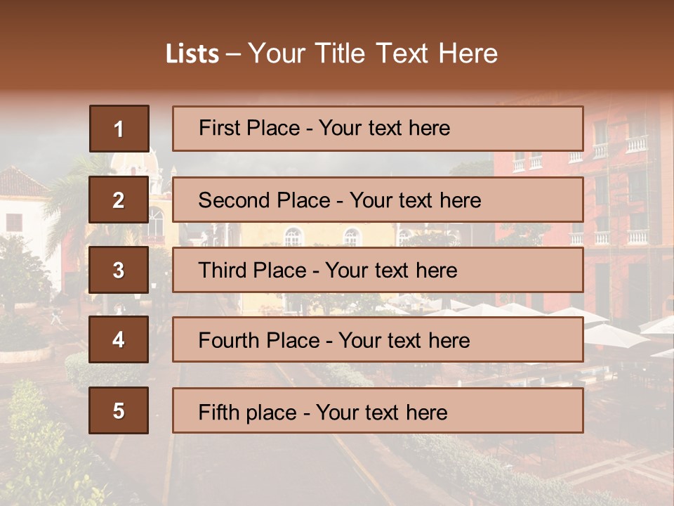 History Colombia Nature PowerPoint Template