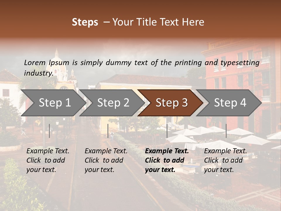 History Colombia Nature PowerPoint Template