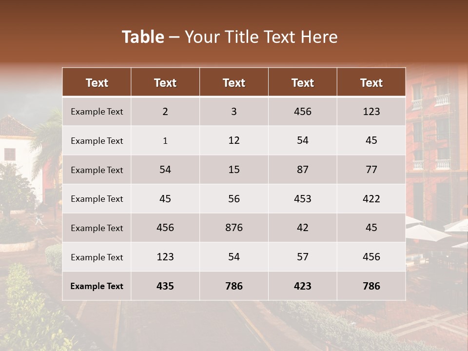 History Colombia Nature PowerPoint Template