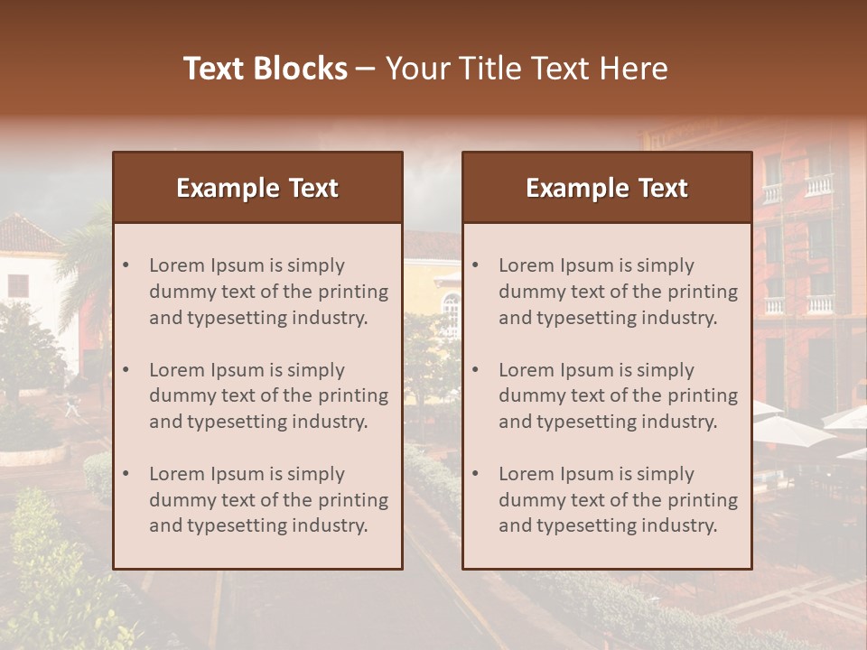 History Colombia Nature PowerPoint Template