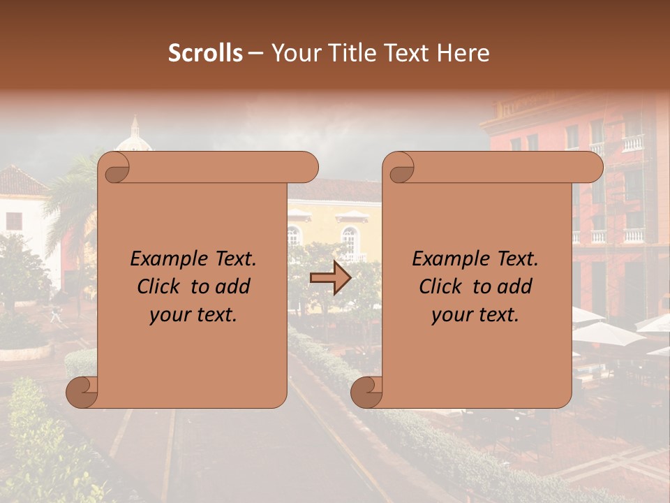 History Colombia Nature PowerPoint Template