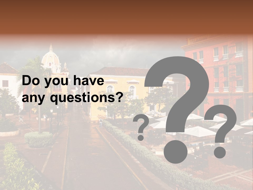 History Colombia Nature PowerPoint Template