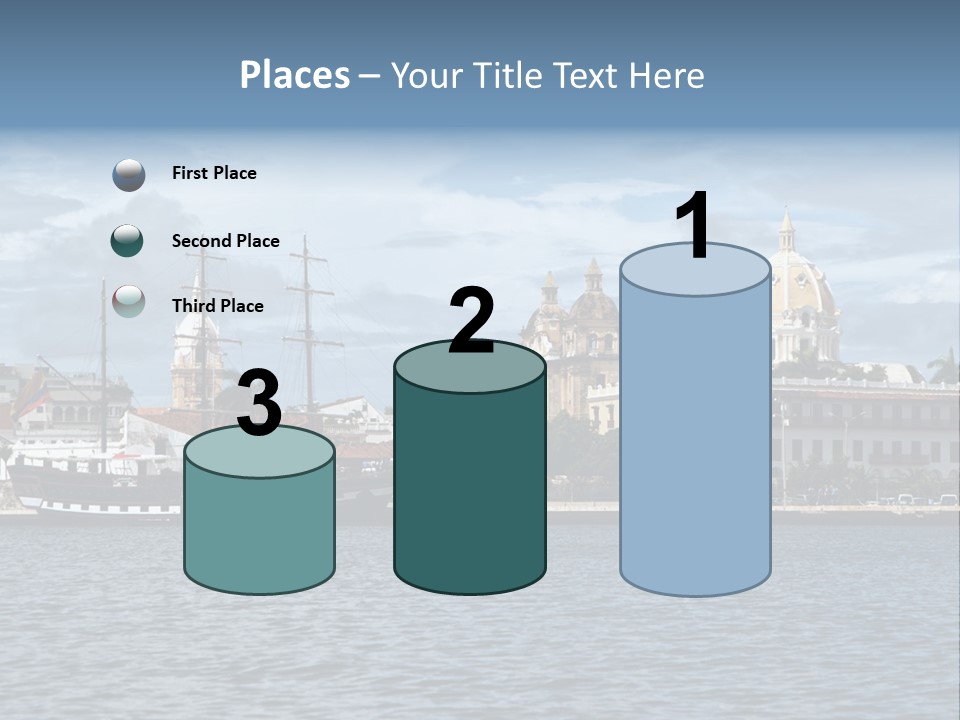 America Color Town PowerPoint Template