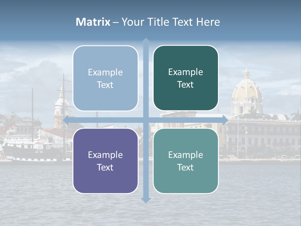 America Color Town PowerPoint Template