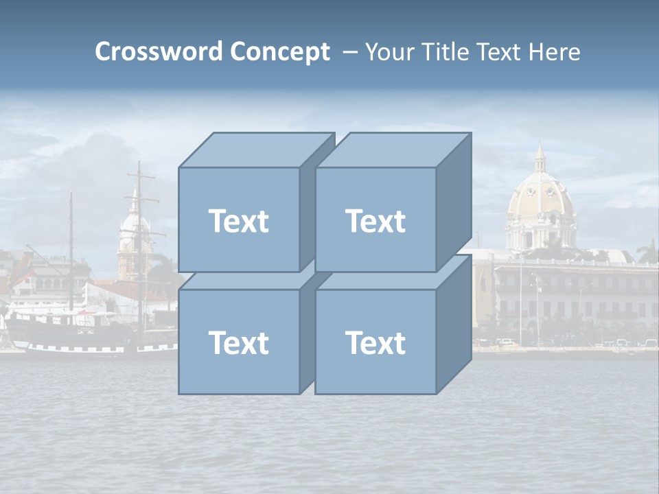 America Color Town PowerPoint Template