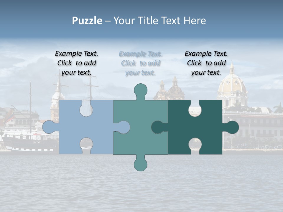 America Color Town PowerPoint Template