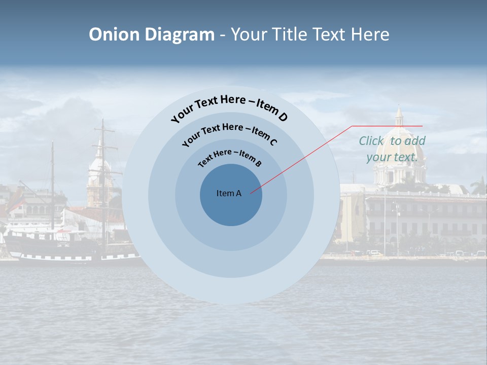 America Color Town PowerPoint Template