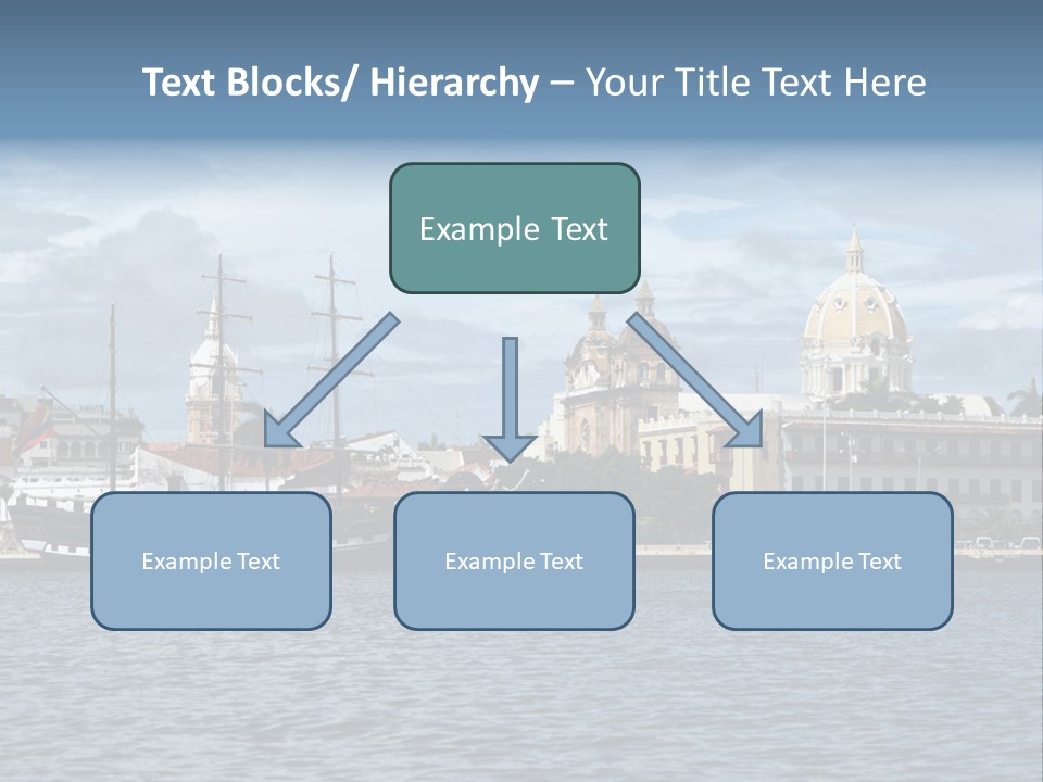 America Color Town PowerPoint Template