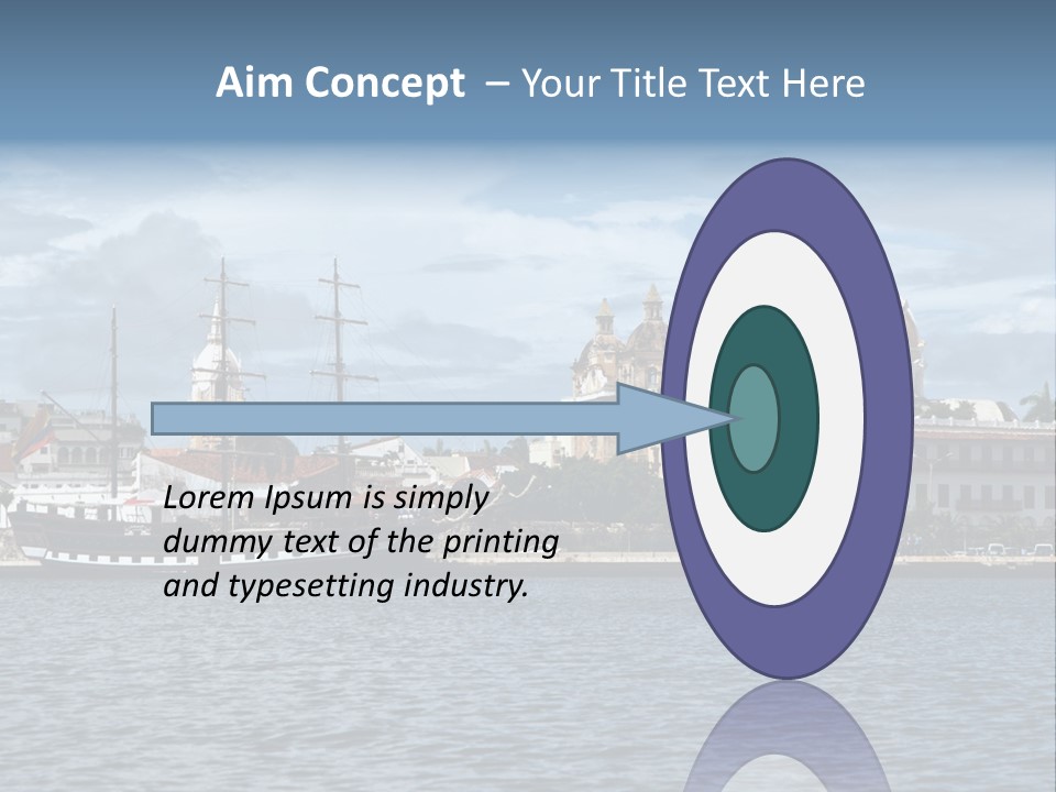 America Color Town PowerPoint Template