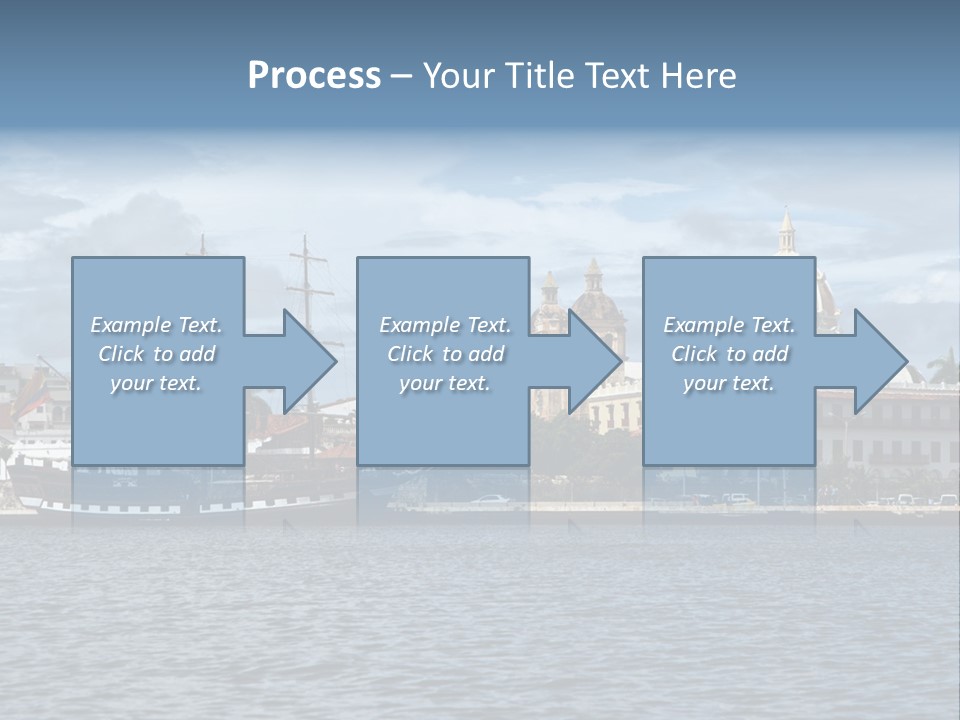 America Color Town PowerPoint Template