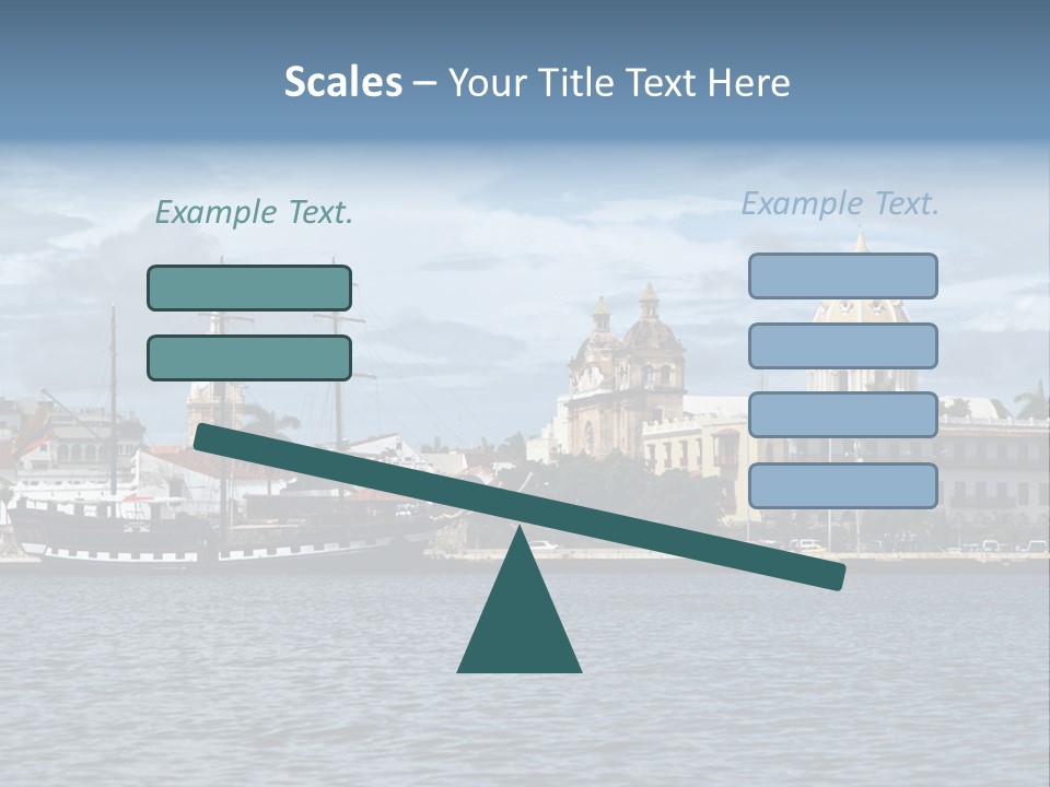 America Color Town PowerPoint Template