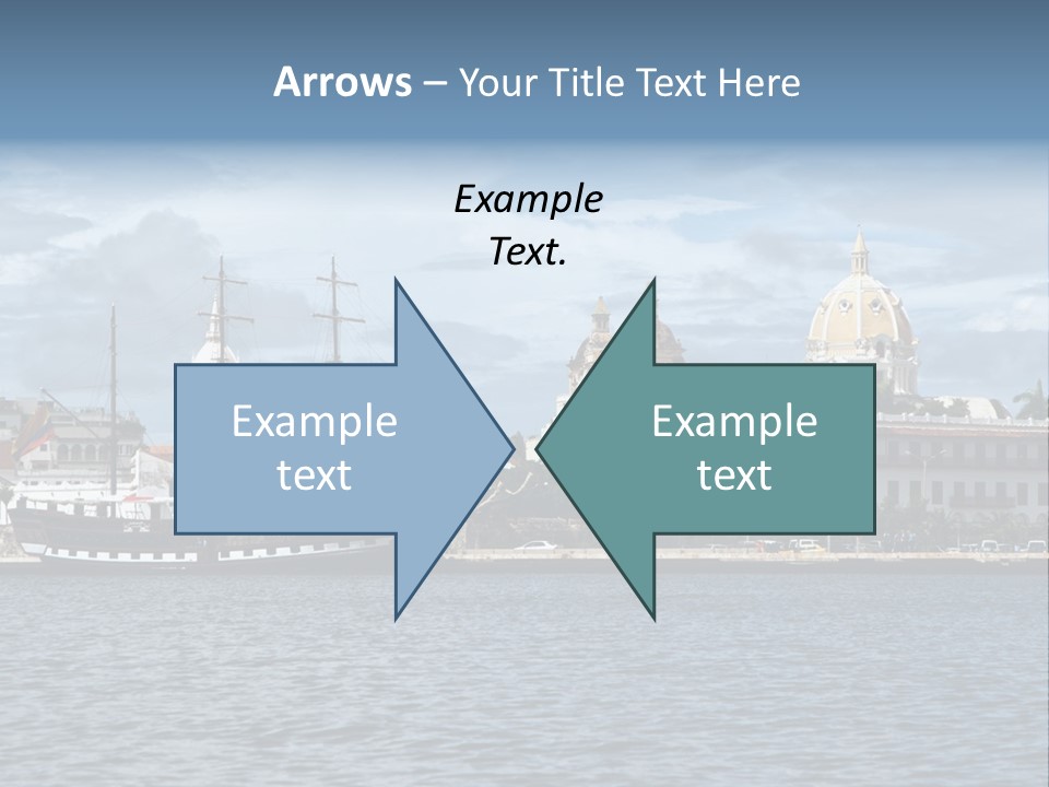 America Color Town PowerPoint Template