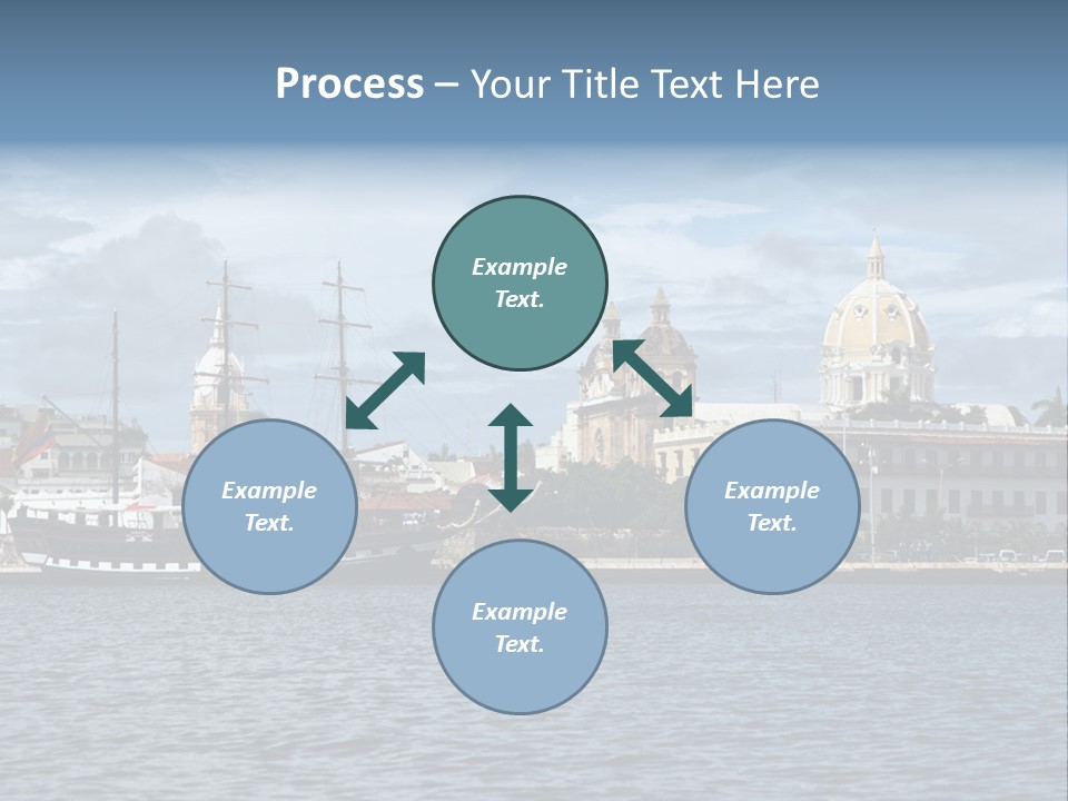 America Color Town PowerPoint Template