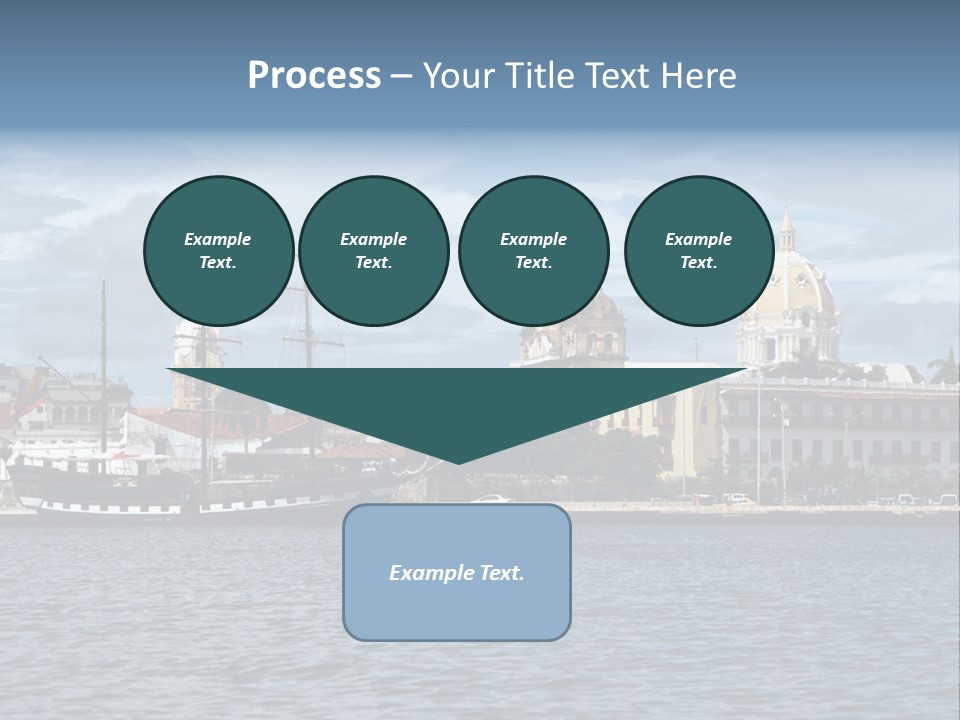 America Color Town PowerPoint Template