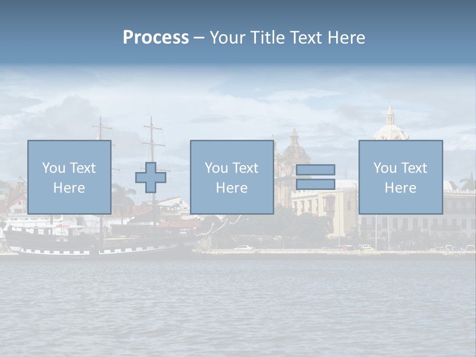 America Color Town PowerPoint Template