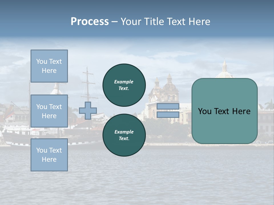 America Color Town PowerPoint Template