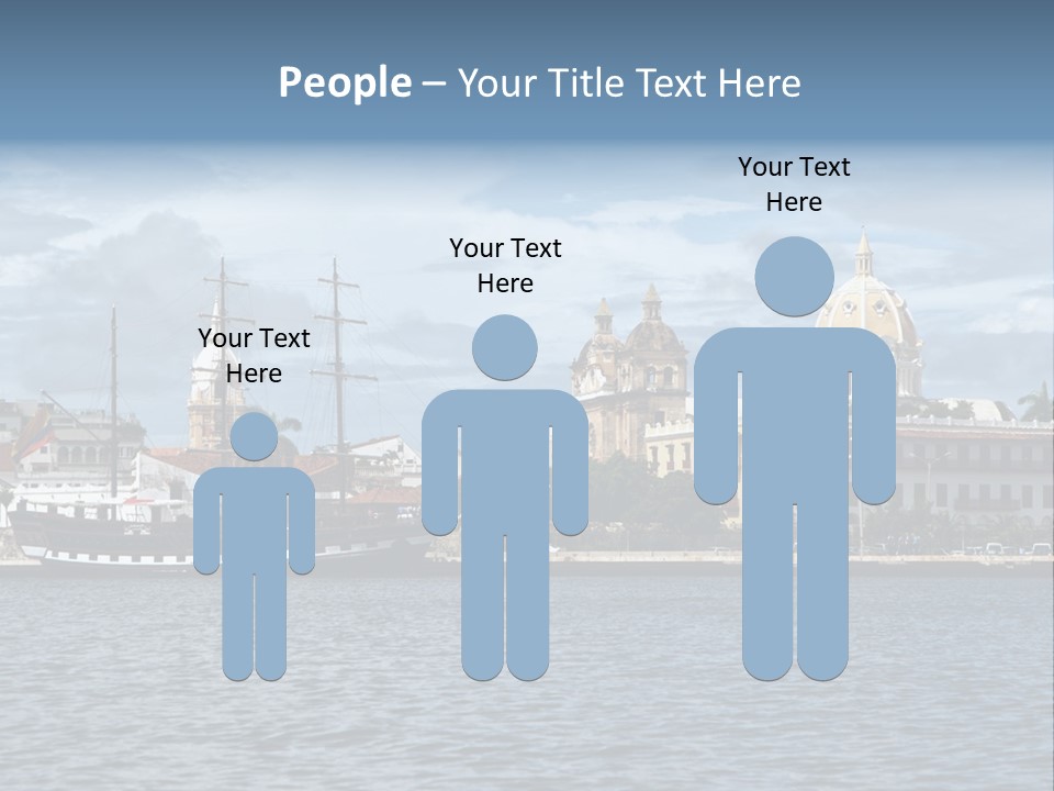 America Color Town PowerPoint Template