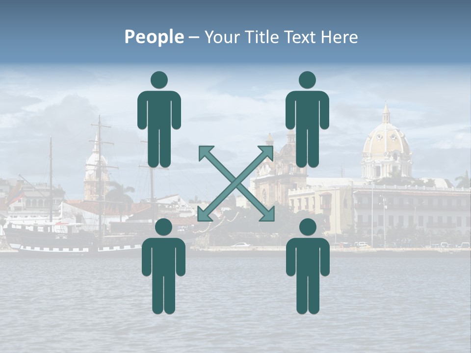 America Color Town PowerPoint Template