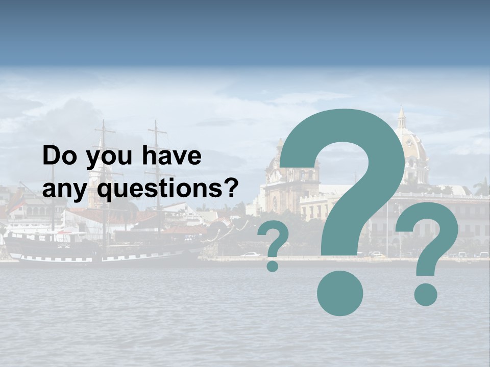 America Color Town PowerPoint Template