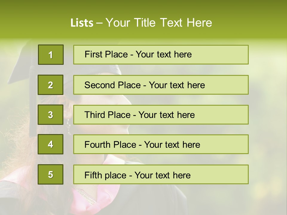 Pleasure  Cap PowerPoint Template