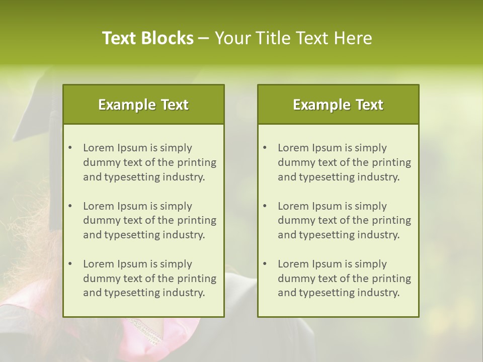 Pleasure  Cap PowerPoint Template