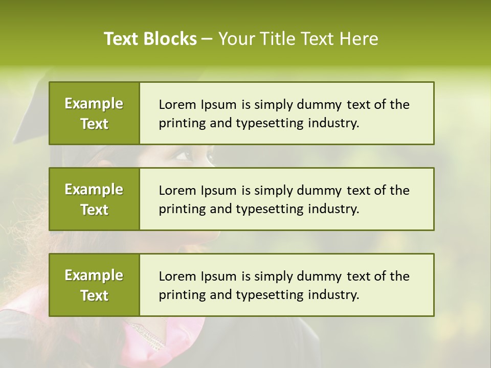 Pleasure  Cap PowerPoint Template