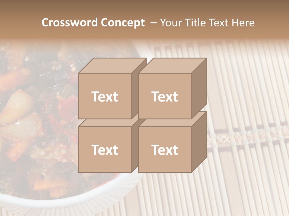 Networking Letters Spread PowerPoint Template