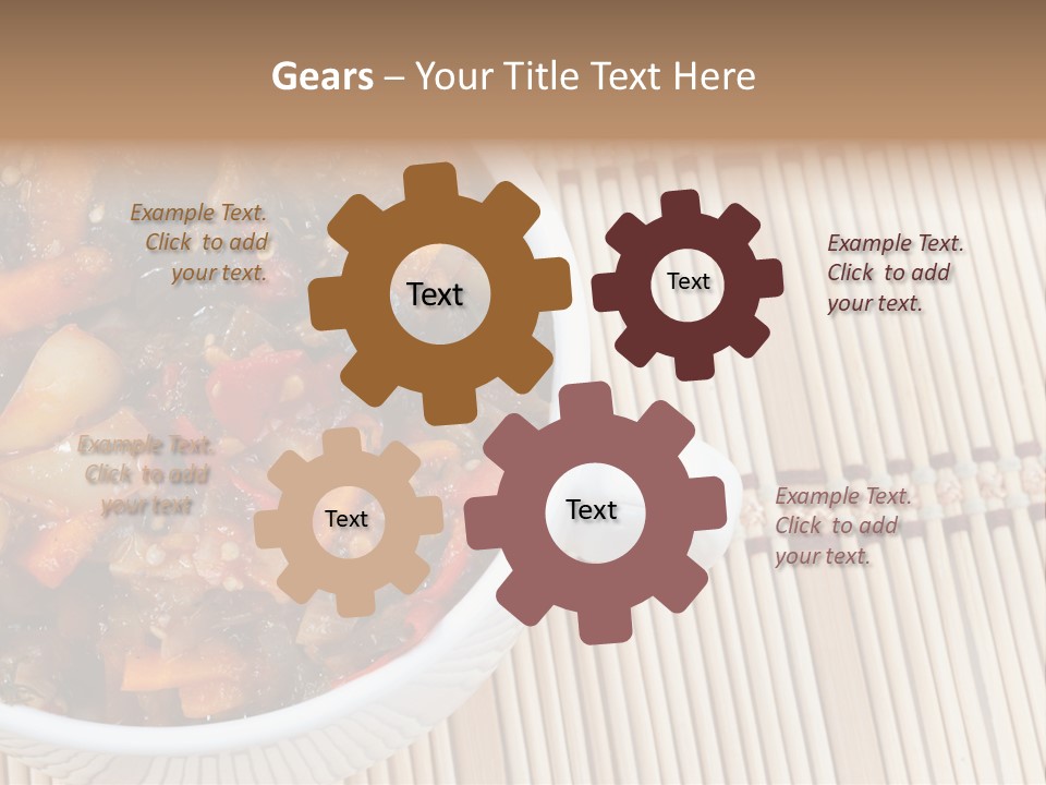 Networking Letters Spread PowerPoint Template