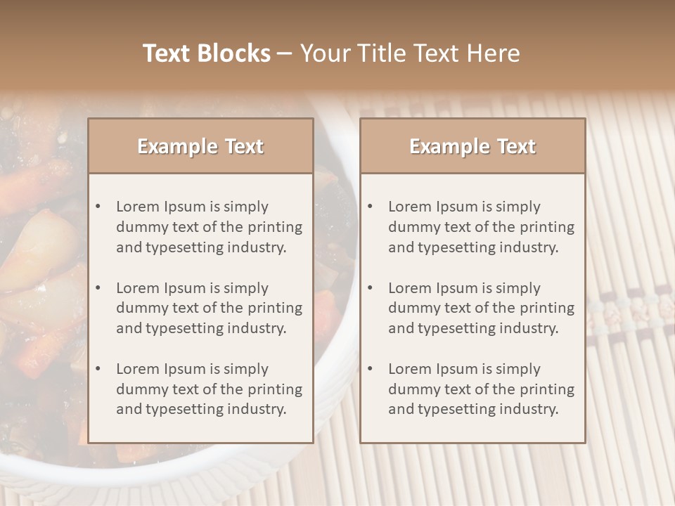 Networking Letters Spread PowerPoint Template