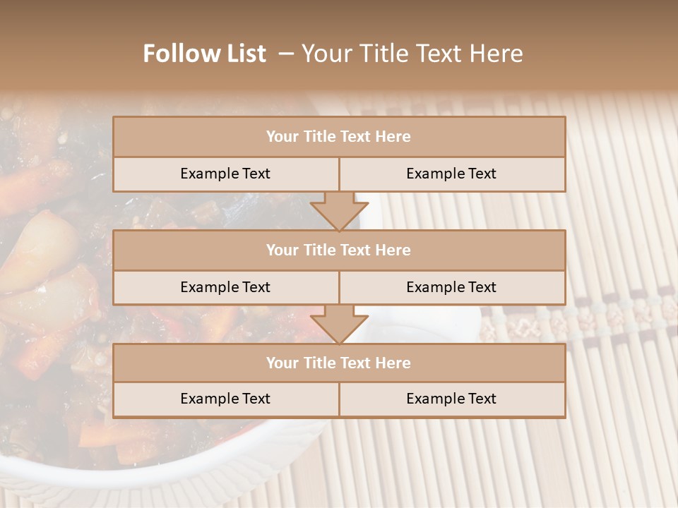 Networking Letters Spread PowerPoint Template