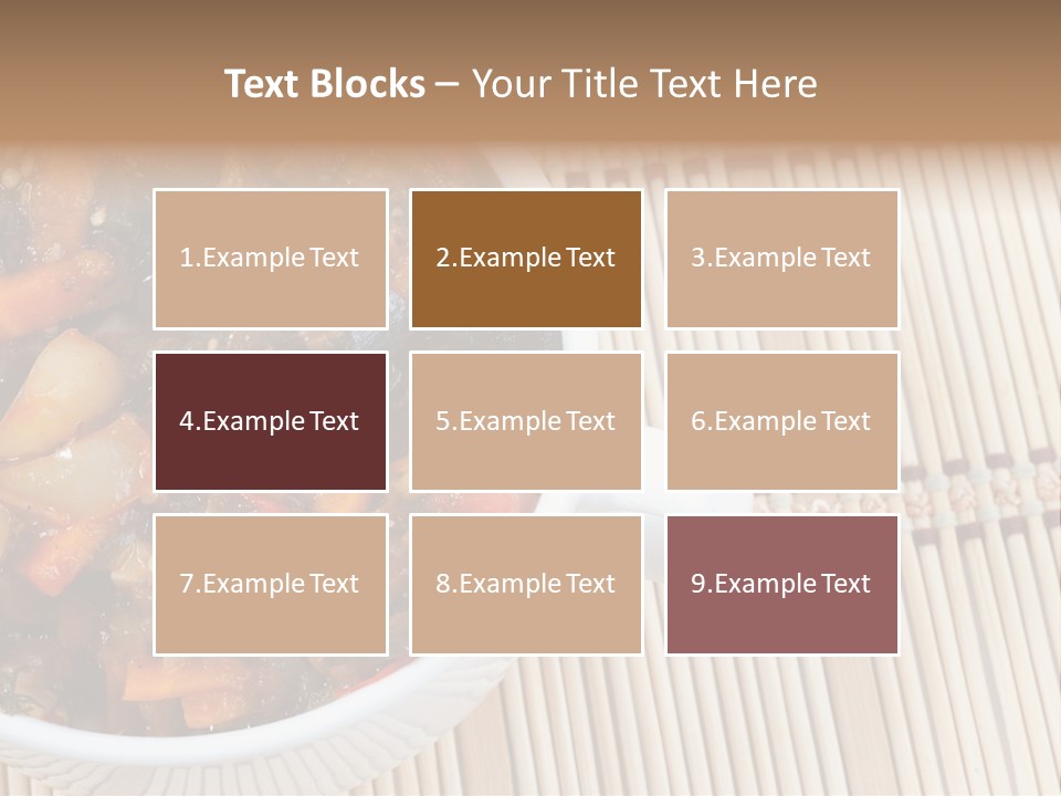 Networking Letters Spread PowerPoint Template