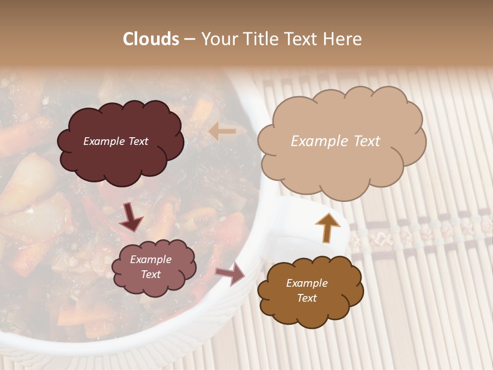 Networking Letters Spread PowerPoint Template