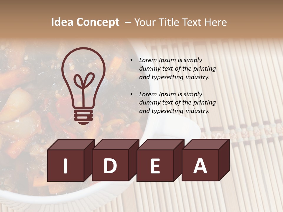 Networking Letters Spread PowerPoint Template