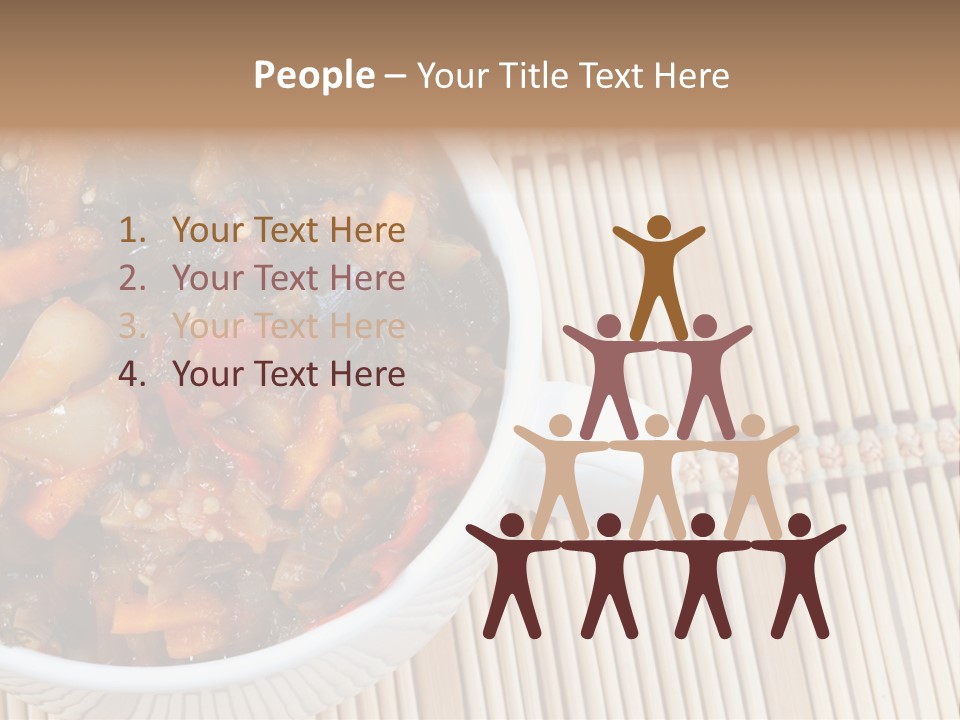 Networking Letters Spread PowerPoint Template