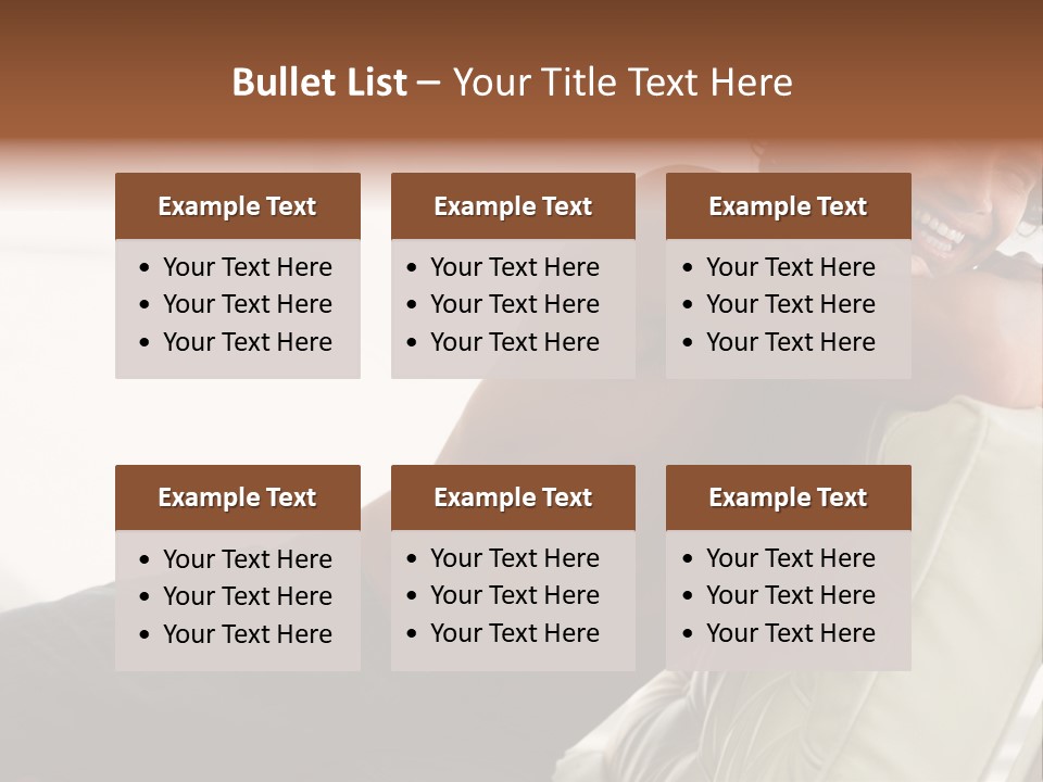 A Shirtless Man Is Sitting On A Couch PowerPoint Template