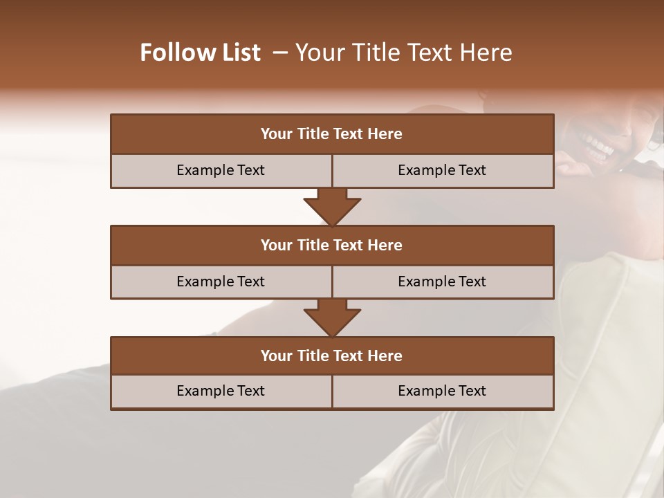 A Shirtless Man Is Sitting On A Couch PowerPoint Template