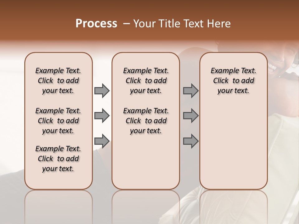 A Shirtless Man Is Sitting On A Couch PowerPoint Template