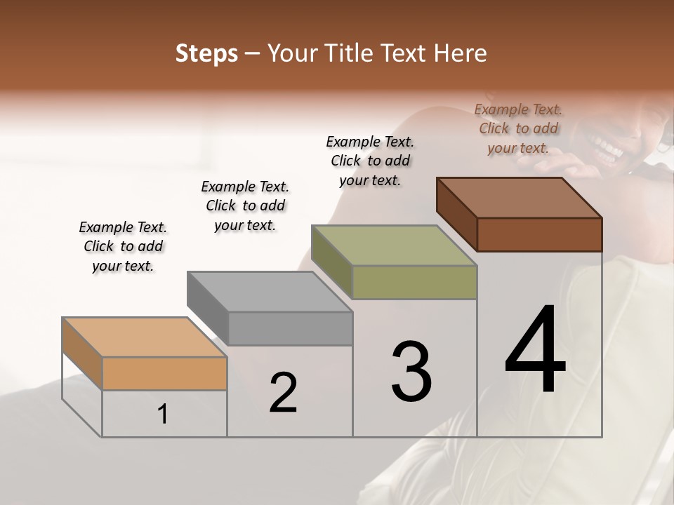 A Shirtless Man Is Sitting On A Couch PowerPoint Template