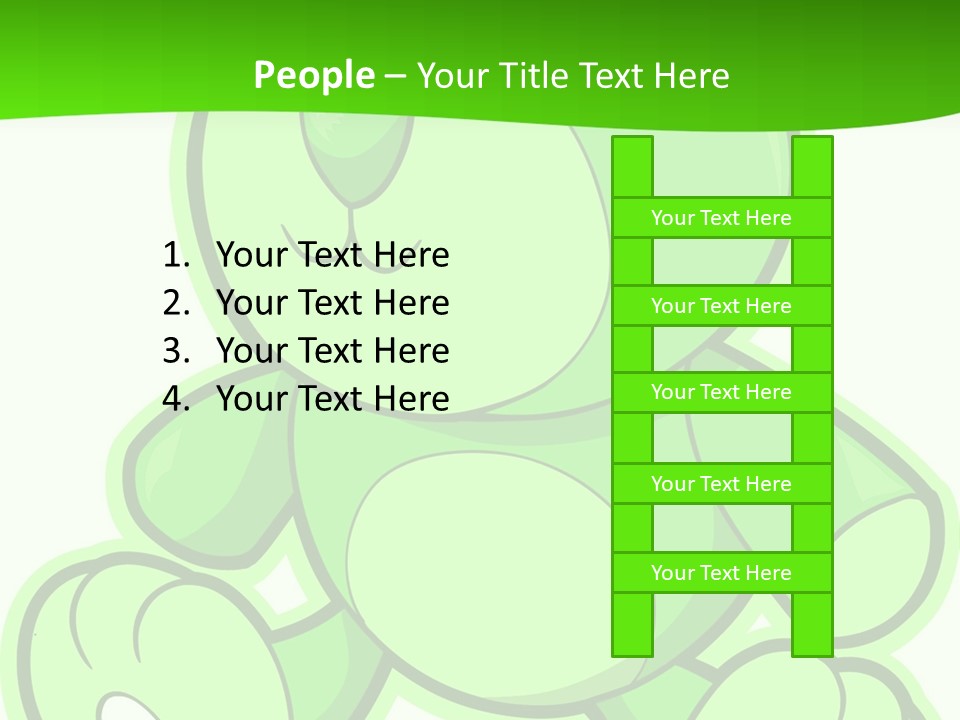 Town Architecture Sunset PowerPoint Template