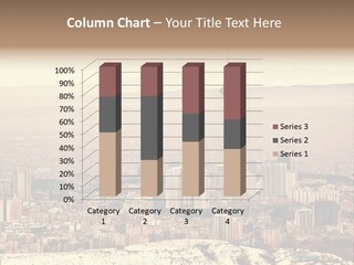 A Picture Of A City In The Middle Of The Day PowerPoint Template