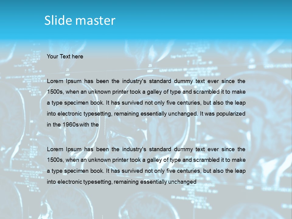 Checkup Lab Psychiatry PowerPoint Template