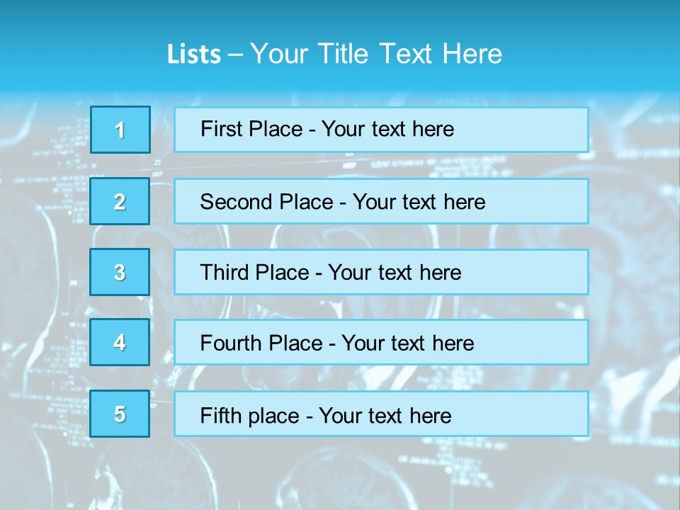 Checkup Lab Psychiatry PowerPoint Template