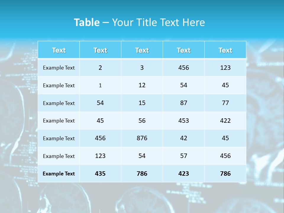 Checkup Lab Psychiatry PowerPoint Template