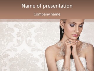 Stylish Jewellery Antique PowerPoint Template