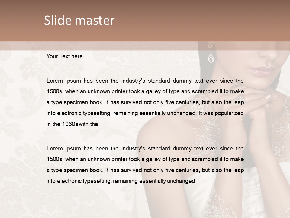 Stylish Jewellery Antique PowerPoint Template