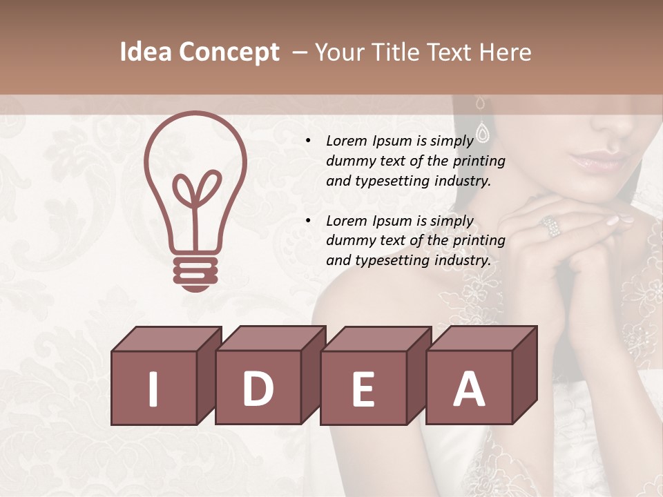 Stylish Jewellery Antique PowerPoint Template