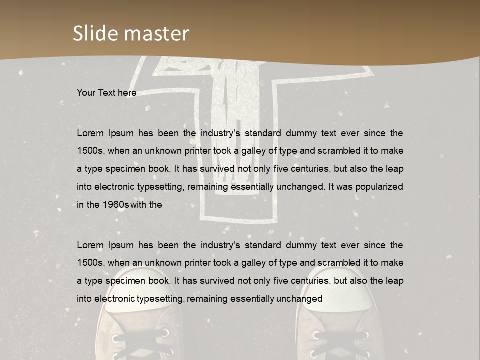 Culture Cool Sign PowerPoint Template